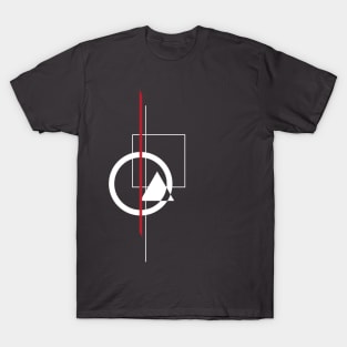 Minimal geometric illustration T-Shirt